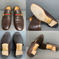 Профилактика на туфли Gucci